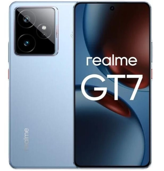 Смартфон Realme GT 7 12/256GB Синий (IceSense Blue)